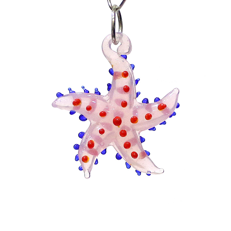 Marine Aquarium & Regional Centre Reviews - かわいい海洋動物海星魅力マイクロガラス海星ペンダント装飾品diyジュエリーネックレスブレスレット製作部品や水族館装飾補給品