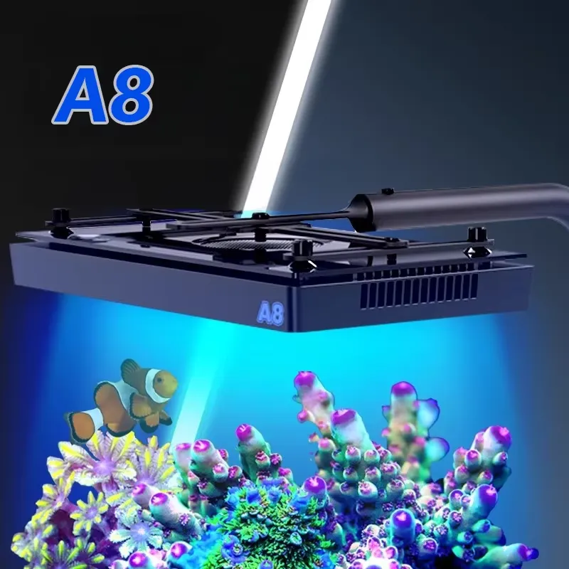 Marine Aquarium & Regional Centre Reviews - A8SE II Max Blue 240W WiFiアプリ制御可能