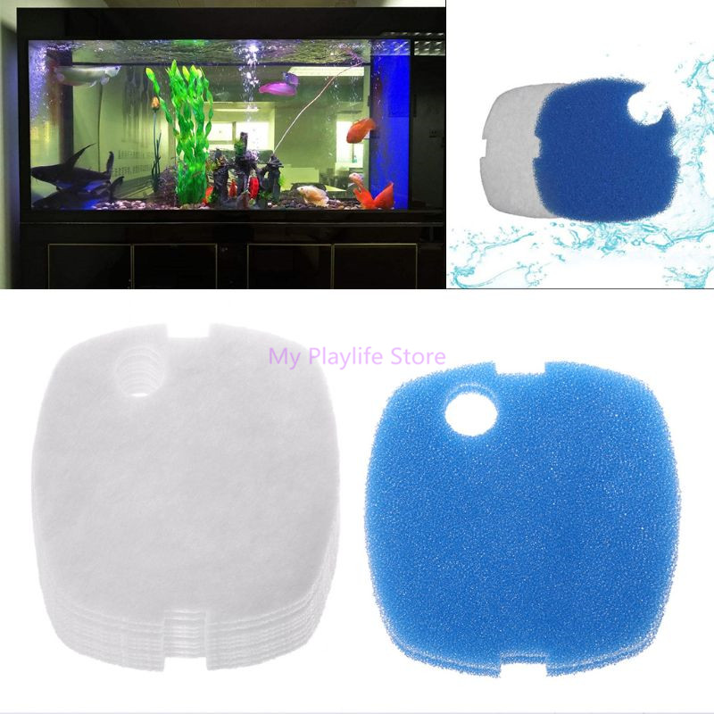 Marine Aquarium Uv Light - 水族館フィルターパッド,水槽アクセサリー,HW-302 505a,10個