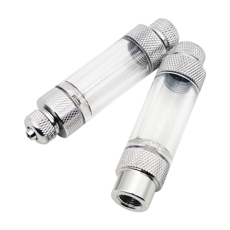 Marine Aquarium Kit - 水槽CO2バブルカウンター ダブルヘッドチェックバルブ 魚タンクCO2レギュレーター ディフューザー CO2システムキット リアクター
