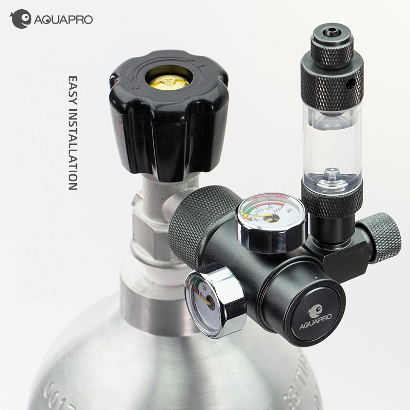 水族館用ミニ二酸化炭素レギュレーター,CO2システム,電磁弁 - Marine Aquarium Kit のレビューと価格