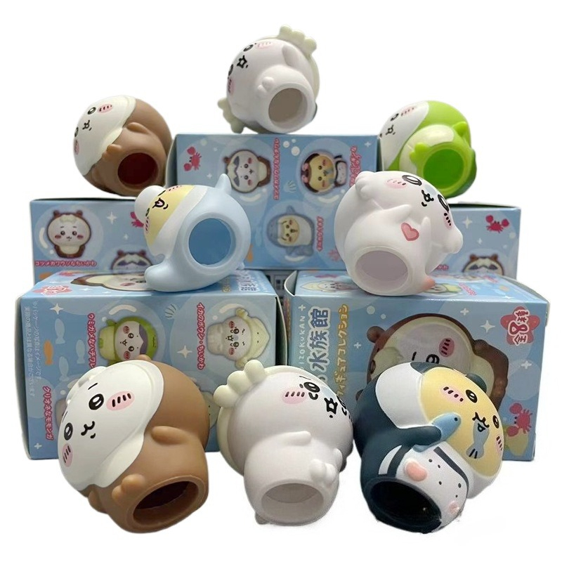 8個入り/箱 カワイイちいかわ水槽ブラインドボックスフィギュ - Marine Aquarium & Regional Centre Reviews のレビューと価格