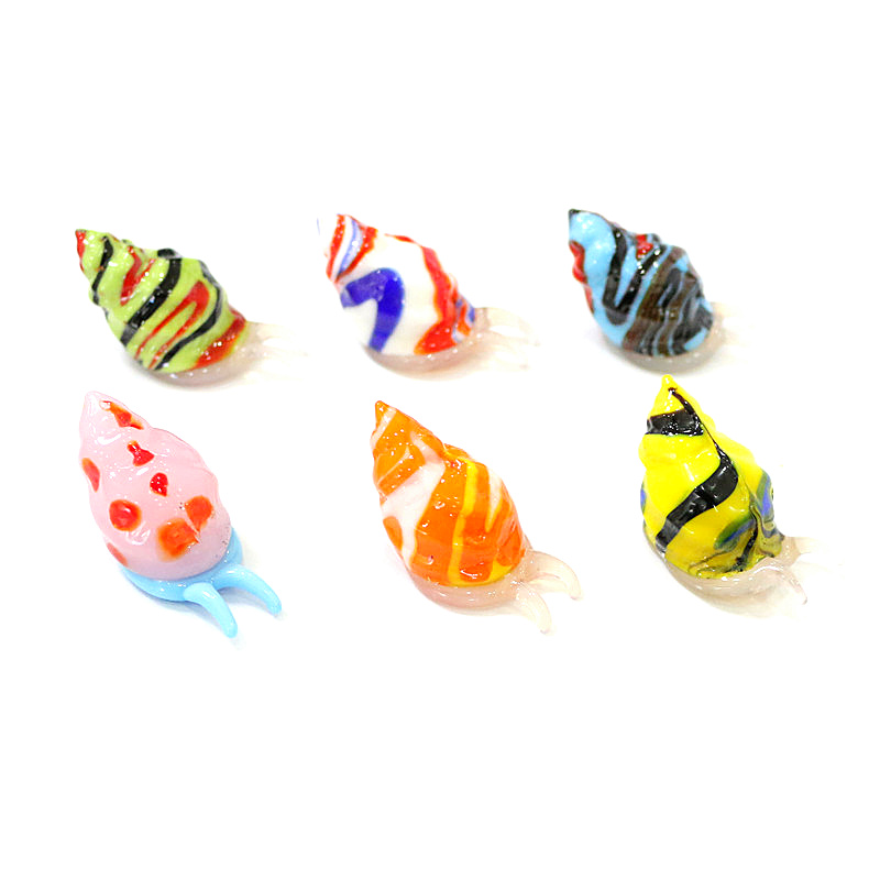 かわいいmuranoガラス海洋動物小像ミニチュア海カタツムリ - Marine Aquarium & Regional Centre Reviews のレビューと価格