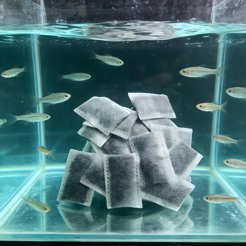 10/20/40個入り水槽活性炭バッグ水槽フィルターメディア - Marine Aquarium Water のレビューと価格