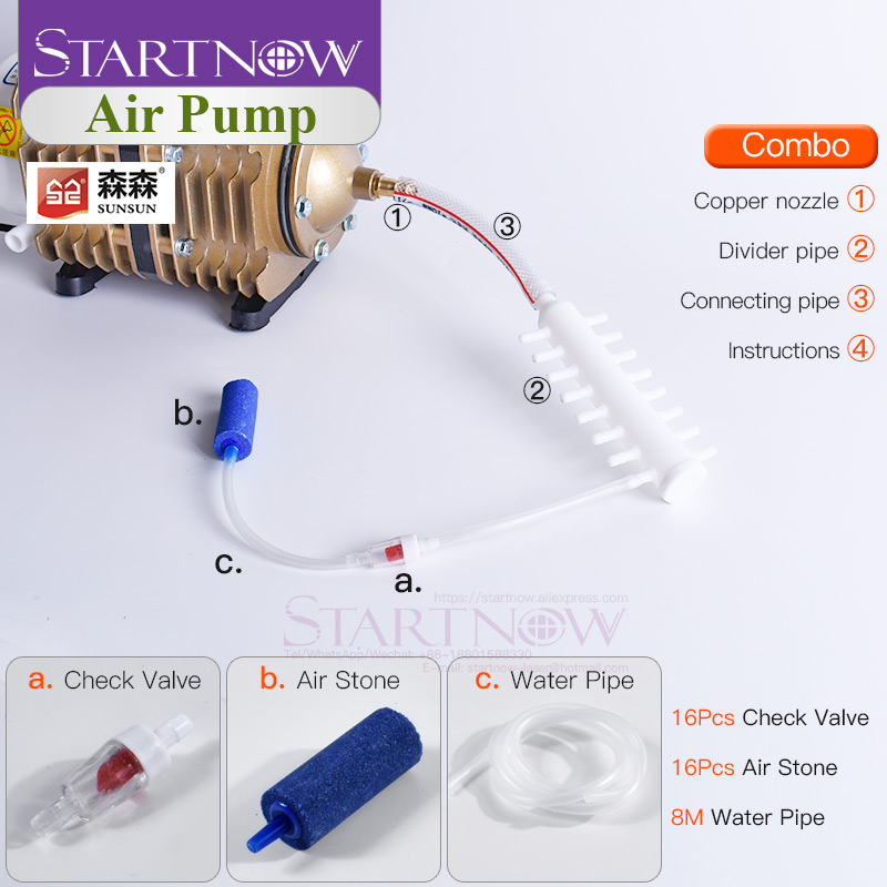 220V 185W 150L/min 電磁式エアコンプレッサ - Marine Aquarium Uv Light のレビューと価格