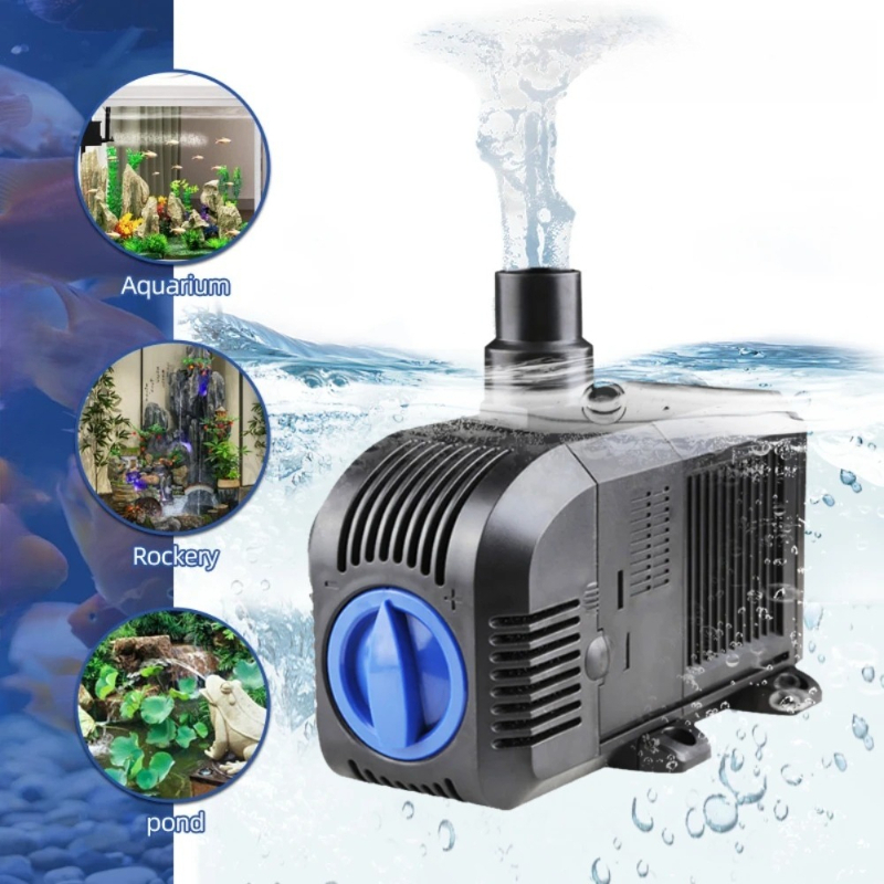 超静音HJシリーズ500〜3000L/H水中噴水ポンプフィル - Marine Aquarium Water のレビューと価格