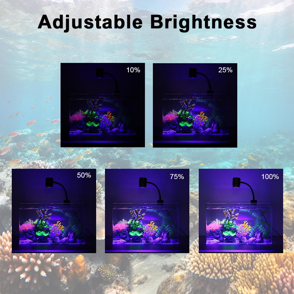 LED水槽ライト フルスペクトル リーフコーラルランプ UV - Marine Aquarium Uv Light のレビューと価格