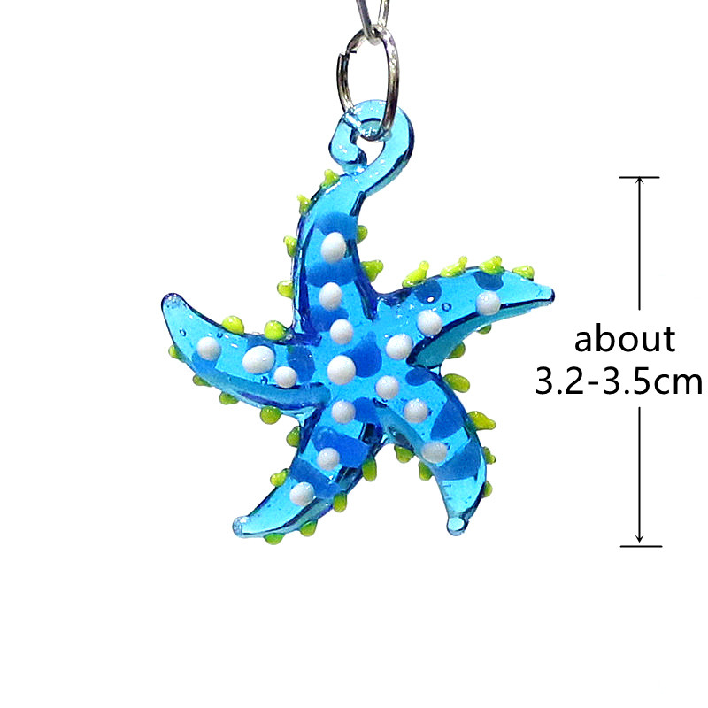 かわいい海洋動物海星魅力マイクロガラス海星ペンダント装飾品d - Marine Aquarium & Regional Centre Reviews のレビューと価格