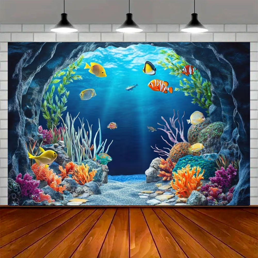 海洋生物背景 海亀 クジラ 洞窟 サンゴ礁 魚 水中世界 パ - Marine Aquarium & Regional Centre Reviews のレビューと価格