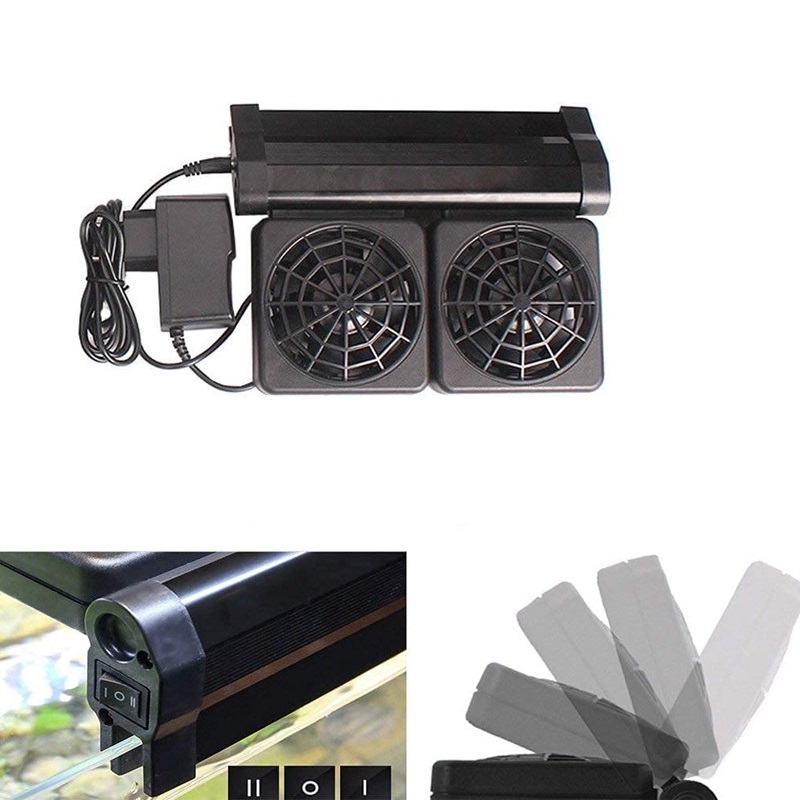 1/2/3/4台の水槽ファンチラー、水温制御機能付き魚タンク - Marine Aquarium Water のレビューと価格